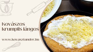 🌞 Kovászos krumplis lángos  Egyszerű recept [upl. by Calabresi]