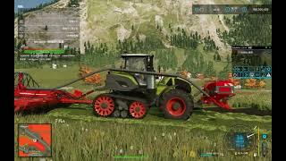 FS22  AIVE  Claas Axion 960 Terra Trac amp Tiger 8 MT Plowing The Field  Erlengrat [upl. by Delgado]