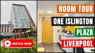 Room Tour🌟  One Islington Plaza  Student Accommodation Liverpool  How To Book Accommodation in UK [upl. by Natsyrk124]