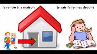 Ma routine  Daily routine song in French [upl. by Hedwiga]