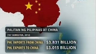 Agawan sa teritoryo ng Phl at China malabong makaapekto sa kalakalan ng dalawang bansa [upl. by Dusen375]