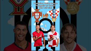 Portogallo🇵🇹 vs Croatia🇭🇷 nationleague portugal croatia [upl. by Schlicher904]