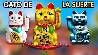 Origen del GATO DE LA SUERTE o Maneki Neko su significado e historias [upl. by Allwein668]