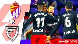 Real Valladolid vs Athletic Bilbao en vivo  La Liga Jornada 13 [upl. by Latrice]