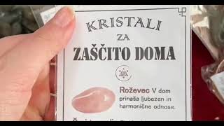 Komplet kristalov za zaščito doma [upl. by Goulet]