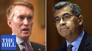 James Lankford asks Xavier Becerra why mothers was changed to birthing people in Bidens budget [upl. by Leonidas966]