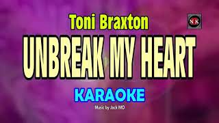 UNBREAK MY HEART KARAOKE [upl. by Tilford]