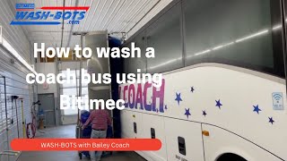 How to wash a bus with WashBots [upl. by Ahtibat]