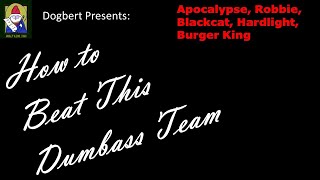 MSF  How To Beat This Dumbass Team  Apoc Blackcat Robbie HL Burger King [upl. by Firahs]