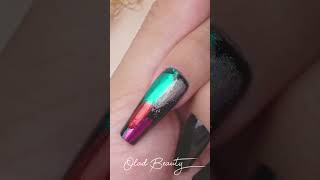 Winter Nail Tutorial nailpolish nailart nails oladbeauty [upl. by Naedan]