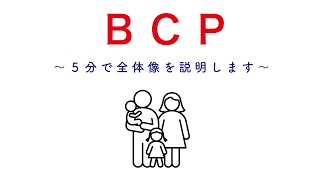 BCP事業継続計画 〜５分で全体像を説明します〜 [upl. by Karon]