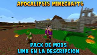 PACK DE MODS DE APOCALIPSIS MINECRAFT 6   100 MODS  MINECRAFT 1122 [upl. by Weibel]