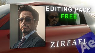 Free Editing Pack For 10000 Subscribers  After Effects  Zireael [upl. by Benito]