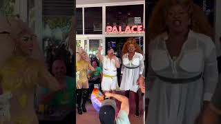 NSYNC’s Joey Fatone Makes Surprise Appearance at Miami Drag Brunch [upl. by Rochkind]