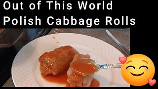 Cabbage Rolls Recipe You Cant Resist Polish Gołąbki [upl. by Onaicul961]