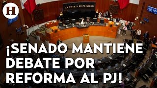 ¡Senado vuelve a revisar reforma al PJ Discute leyes secundarias que reglamentan elección de jueces [upl. by Itisahc]