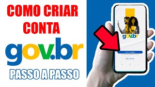 Como Criar Conta no GOVBR  Passo a Passo [upl. by Mad]