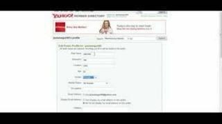 How to change your yahoo profile information [upl. by Ardnaeel838]