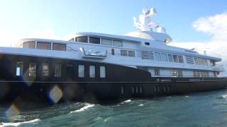 Super Yacht Air outside Kinsale Cork Ireland [upl. by Larentia]