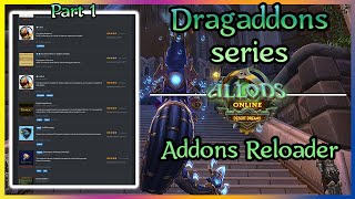 Allods Online Dragaddons Addons Reloader [upl. by Yrrol]