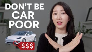 ACCOUNTANT EXPLAINS How Much Car Can You Afford  Avoid becoming CAR POOR [upl. by Ariadne302]