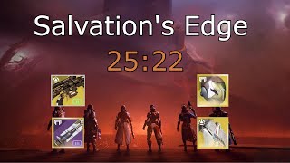 Salvations Edge Speedrun in 25 Minutes and 22 Seconds World record [upl. by Mayap]