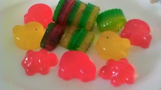 学做西瓜色彩迷你燕菜月饼 Make colorful mini jelly mooncake [upl. by Enyaw285]