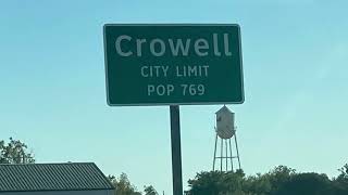 Crowell Texas 79227 [upl. by Frederigo]