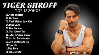 TIGER SHROFF TOP 12 SONGS  Tiger Shroff mashup jukebox  tiger Shroff all songs  tiger Shroff mix [upl. by Nataniel645]