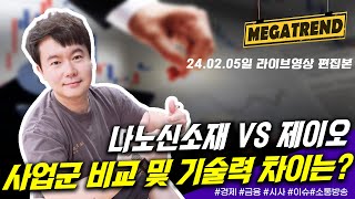 나노신소재 VS 제이오 사업군 비교 및 기술력 차이는 [upl. by Arytas340]