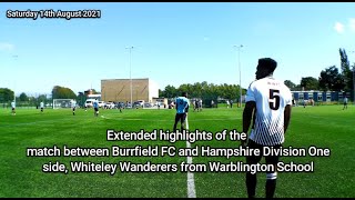 Burrfields vs Whiteley Wanderers Friendly [upl. by Anala]