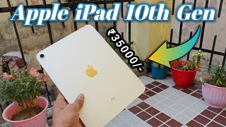 Unboxing and Review of Apple iPad 10th Generation💥 [upl. by Maxey]