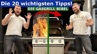 Die ultimative Gasgrill Anleitung Das Fachwissen der Grillprofis in 20 Fakten [upl. by Aerdnaek451]