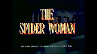 Sherlock Holmes  Colorized  Basil Rathbone  The Spider Woman  Free Movie Film  1944  1080p [upl. by Roderich]