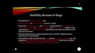 Pharmaceutical drug interactions and incompatibilities Pharmacy Third Stage [upl. by Roshelle]