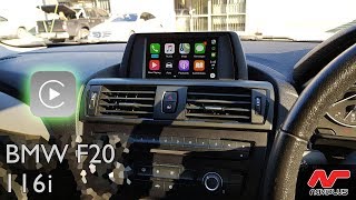 BMW F20 116i  Apple CarPlay retrofit on CICHIGH iDrive [upl. by Koser]