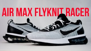 NIKE AIR MAX FLYKNIT RACER Unboxing review amp on feet [upl. by Imaj]