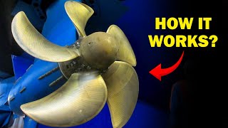 How Ship Propeller Works  Unveiling The Power  Flashinfo [upl. by Adnael]