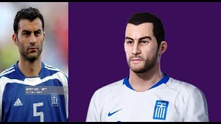 Traianos Dellas PES 2020 face build  stats classic Greece Roma [upl. by Ellehcal276]