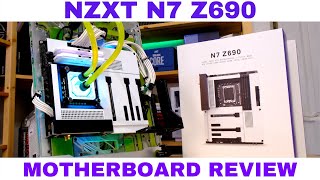 NZXT N7 Z690 MOTHERBOARD REVIEW  N5 Z690 Preview [upl. by Mab]