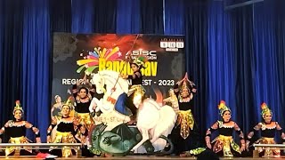 Punyalan 1st ASISC cultural FEST Kalolsavam Category5 group dance 2023 kalolsavam2023 groupdance [upl. by Aranahs]