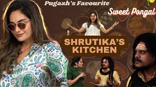 Pugazh Joins Shrutika for Sweet Pongal Cooking Up Laughter  🥄 Mediamasons Kitchen 🍴 [upl. by Warfeld]