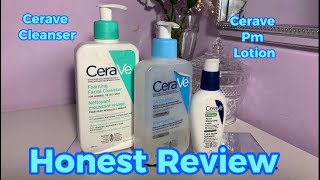 Cerave Skincare  Cerave SA Cleanser  Cerave Foaming Cleanser  Cerave PM Lotion [upl. by Behre]