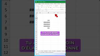 Des  dans tes cellules Excel  Essaie ça [upl. by Llenra]