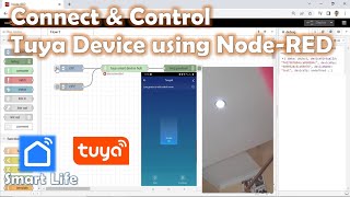 Connect and Control Tuya  Smart Life Device using NodeRED BARDI Smart Home [upl. by Laurence740]