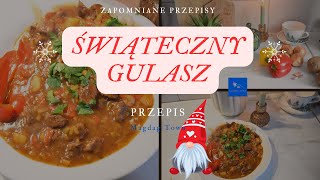 ŚWIĄTECZNY GULASZ SMAŻONY GOTOWANY I PIECZONY  MIĘSO IDEALNE  PRZEPIS [upl. by Yhprum]