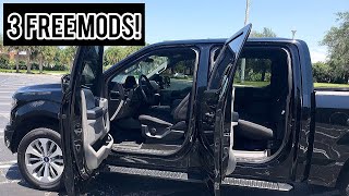 3 FREE Easy Mods For Your F150 [upl. by Aeiram]