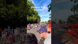 Triathlon Olympics 2024paris montmarte olympics2024 [upl. by Ashford]