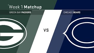 Packers vs Bears Week 1 preview [upl. by Akcirret]