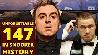 Ronnie OSullivan vs Stephen Hendry  147 Break  in Decider ronnieosullivan allaboutsnooker [upl. by Herr]